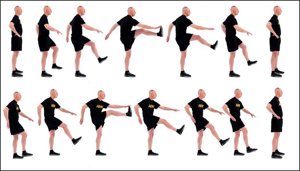 CD3.4 Front Kick Alternate Toe Touch