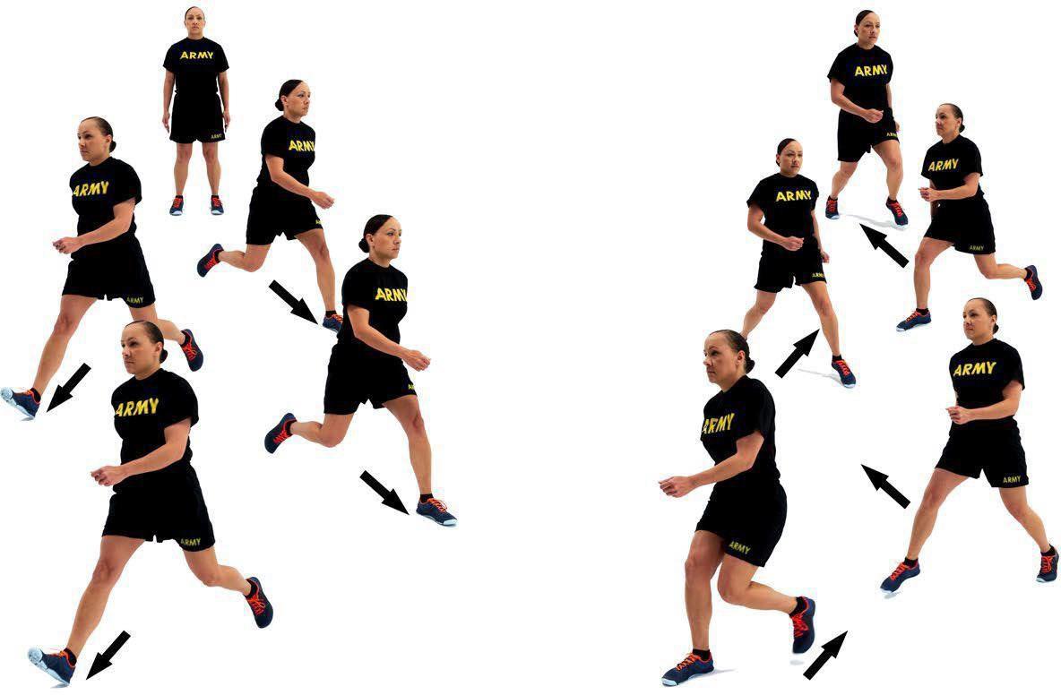 CD3.6 Straddle Run Forward and Backward