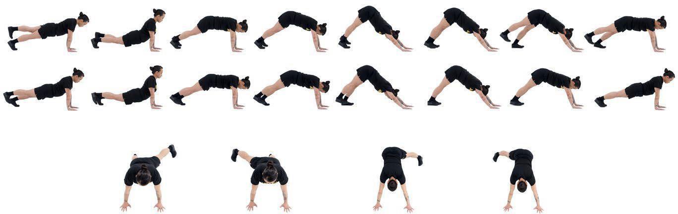 RUD2.10 Single-Leg Out Hip Raise Push-Up