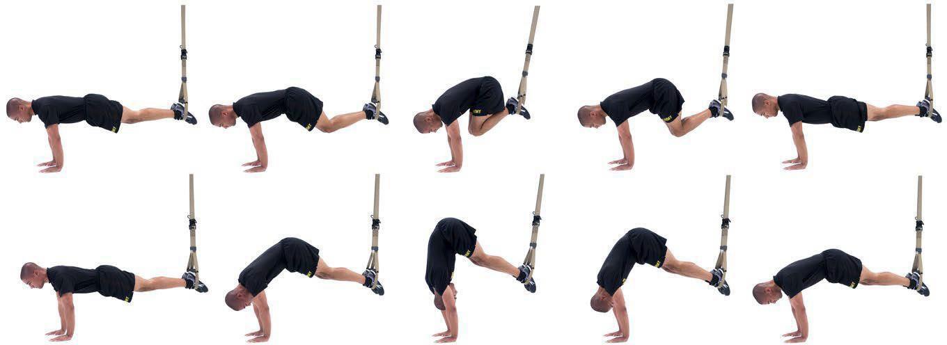 ST2.2 Suspension Leg-Tuck and Pike