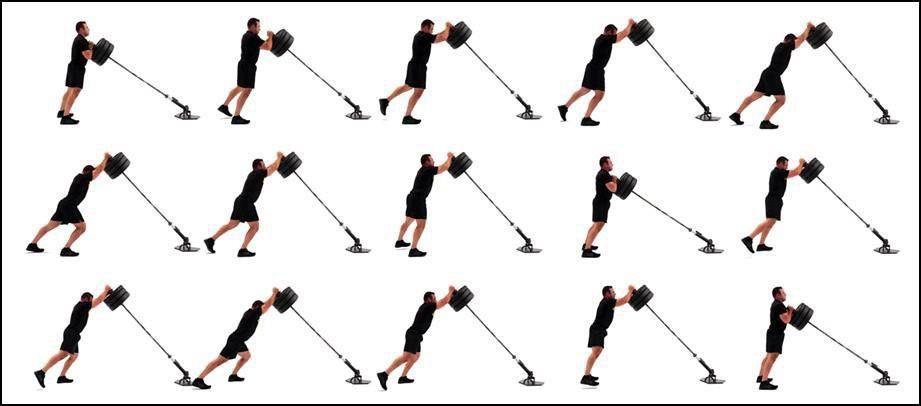 LM2.5 Rear Lunge to Press