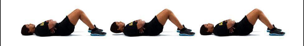 P3T3 Modified Sit-Up—head lift