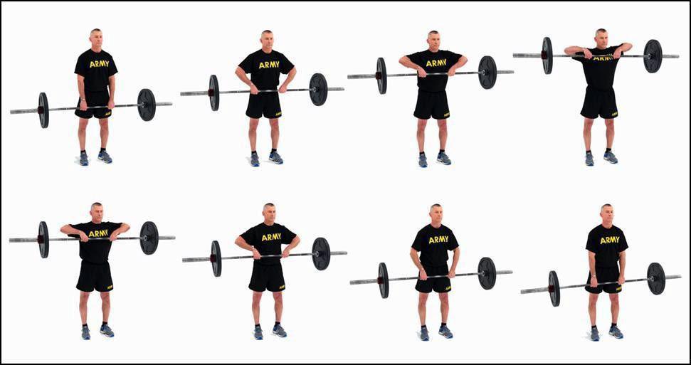FW10 Upright Row—straight bar